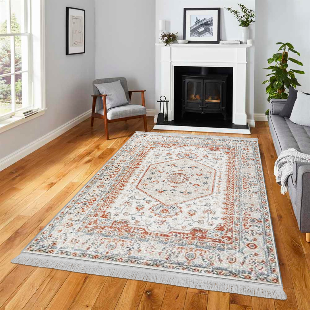 فرش مخمل نادی طرح سنتی کد o147