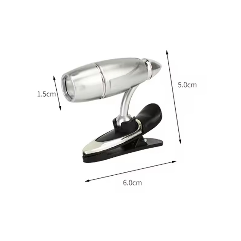 چراغ مطالعه و همراه کلیپسی