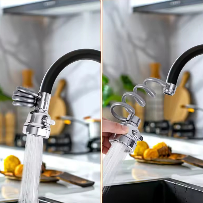 سر شیر شلنگ دار ظرفشویی و روشویی 3 حالته