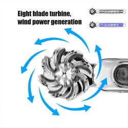 چراغ LED بادی خودرو، موتورسیکلت و دوچرخه بسته 2 عددی