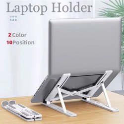 پایه نگهدارنده لپ تاپ و تبلت مدل تاشو