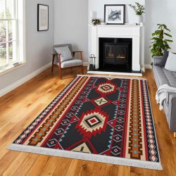 فرش مخمل نادی طرح سنتی کد o168